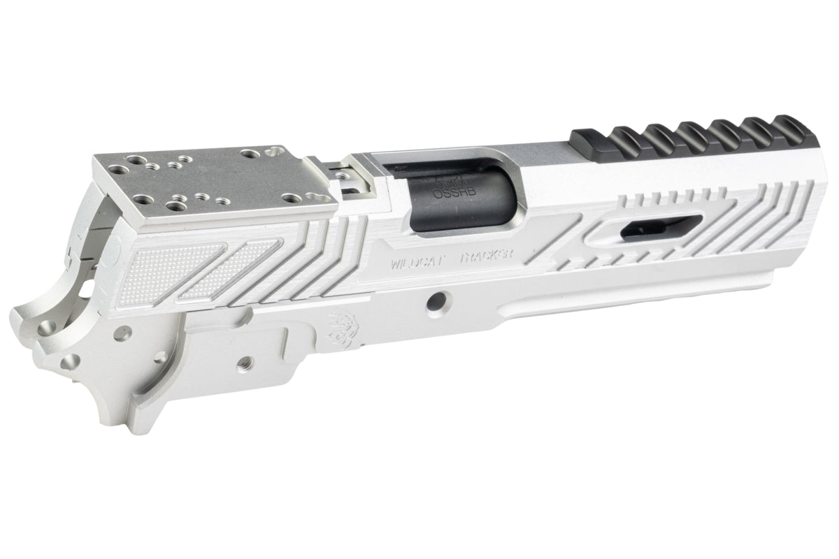 5KU Limcat Wildcat Tracker Carry Optic Slide Kit For Tokyo Marui Hi Capa GBB (Silver/Black)