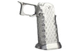 5KU CNC Aluminum Grip For Tokyo Marui Hi Capa GBB Airsoft (Type 12/ Silver)
