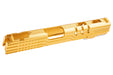 5KU CNC Aluminum LimCat Protector 5.1 Slide For Tokyo Marui Hi Capa 5.1 GBB Airsoft (Gold)