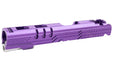 5KU CNC Aluminum LimCat Protector 5.1 Slide For Tokyo Marui Hi Capa 5.1 GBB Airsoft (Purple)