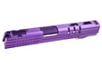 5KU CNC Aluminum LimCat Protector 5.1 Slide For Tokyo Marui Hi Capa 5.1 GBB Airsoft (Purple)