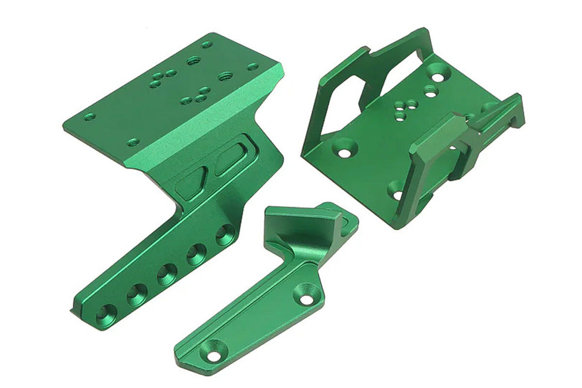 5KU Exoskeleton Optic Mount w/ Thumb Rest For Tokyo Marui Hi Capa GBB Airsoft (Green)