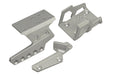 5KU Exoskeleton Optic Mount w/ Thumb Rest For Tokyo Marui Hi Capa GBB Airsoft (Silver)