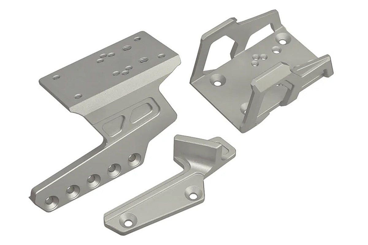 5KU Exoskeleton Optic Mount w/ Thumb Rest For Tokyo Marui Hi Capa GBB Airsoft (Silver)