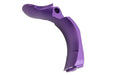 5KU IPSC Stainless Non-Functional Grip Safety for Tokyo Marui Hi Capa GBB Airsoft (Plastic Grip/ Purple)
