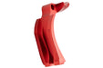 5KU IPSC Stainless Non-Functional Grip Safety for Tokyo Marui Hi Capa GBB Airsoft (Plastic Grip/ Red)