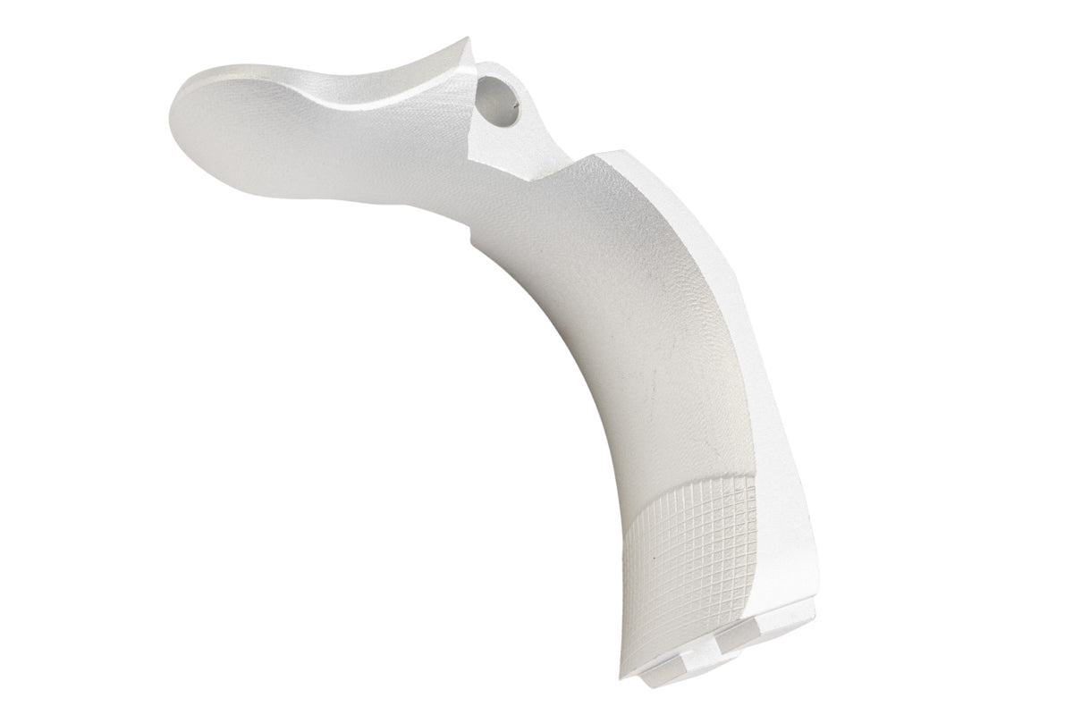 5KU IPSC Stainless Non-Functional Grip Safety for Tokyo Marui Hi Capa GBB Airsoft (Plastic Grip/ Silver)