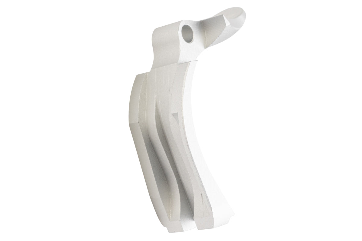 5KU IPSC Stainless Non-Functional Grip Safety for Tokyo Marui Hi Capa GBB Airsoft (Plastic Grip/ Silver)