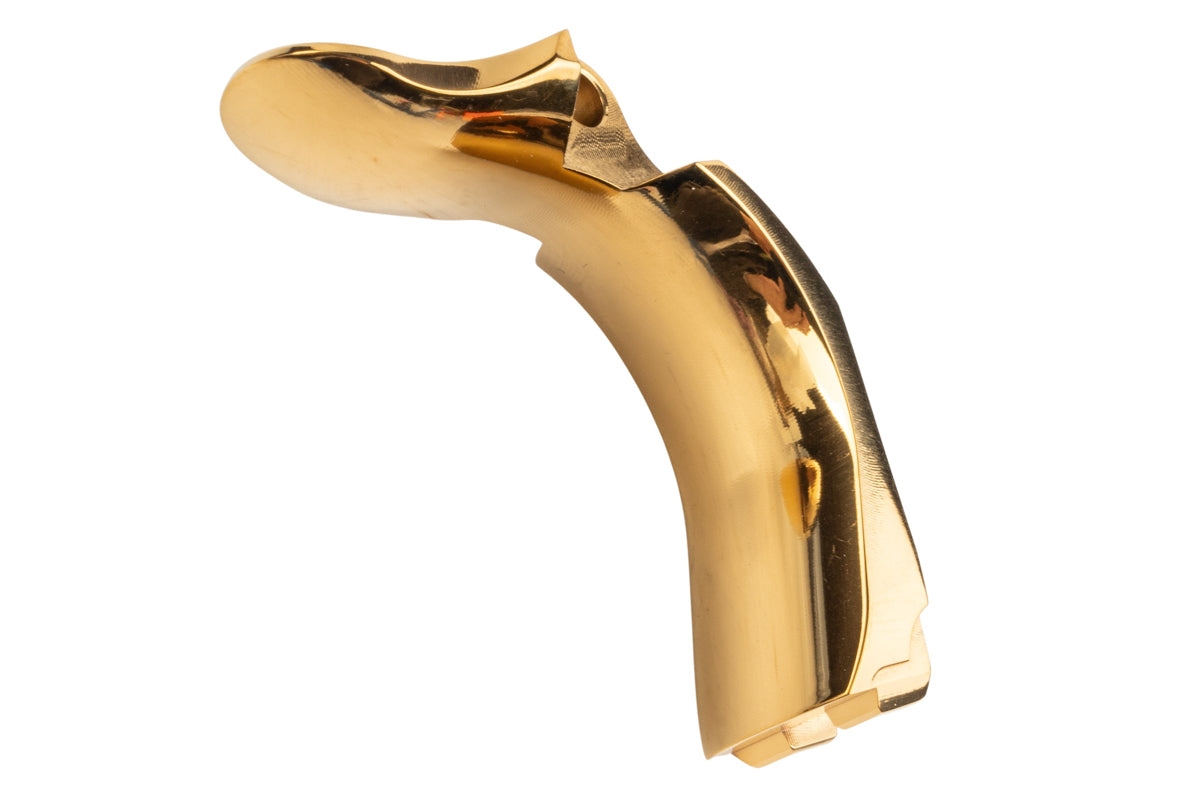 5KU IPSC Stainless Non-Functional Grip Safety for Tokyo Marui Hi Capa GBB Airsoft (Plastic Grip/ Gold)