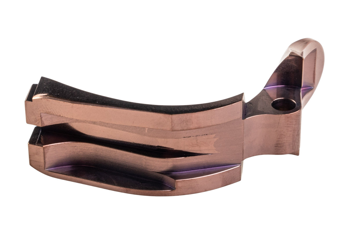 5KU Stainless Non-Functional Grip Safety for 5KU Hi Capa Grip (GB-590, 603, 616, 620, 629) (Brown)