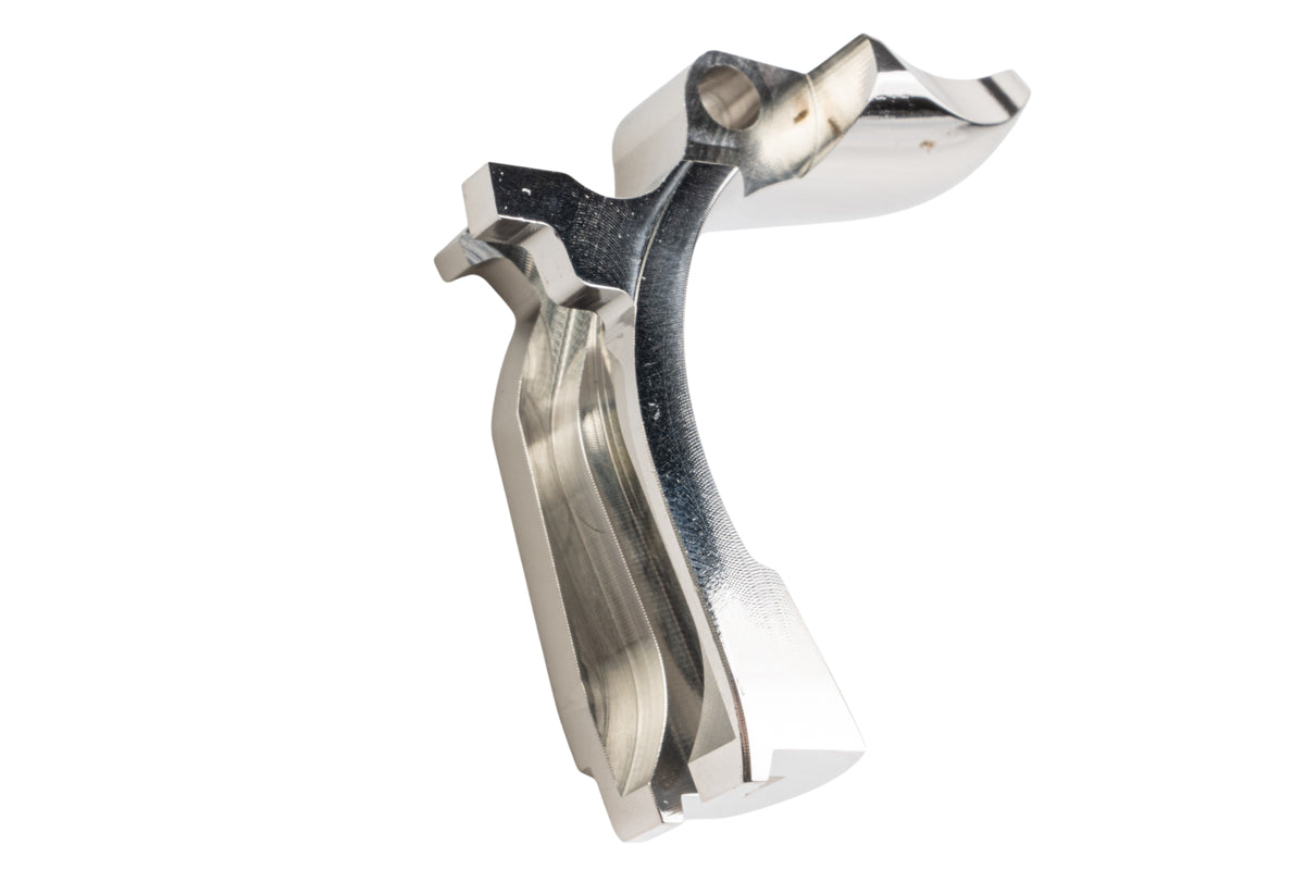 5KU Stainless Grip Safety For Tokyo Marui Hi Capa GBB Airsoft (Type A/ Silver)