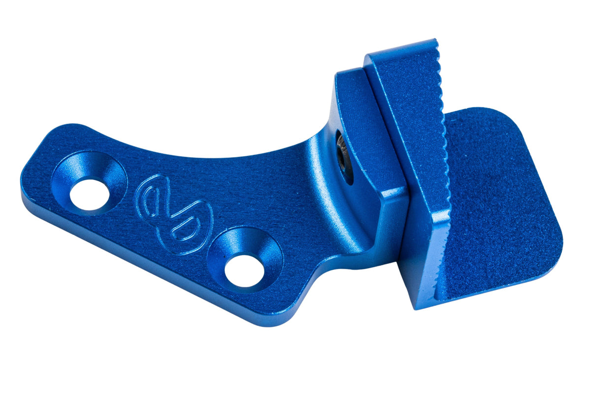 5KU Infinity Optic Mount with Thumb Rest For Tokyo Marui Hi Capa GBB (M4 & M3 Screws/ Blue)