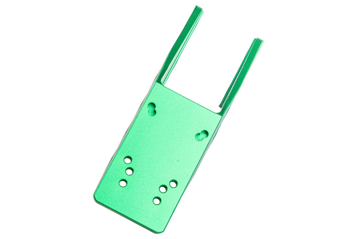 5KU Infinity Optic Mount with Thumb Rest For Tokyo Marui Hi Capa GBB (M4 & M3 Screws/ Green)