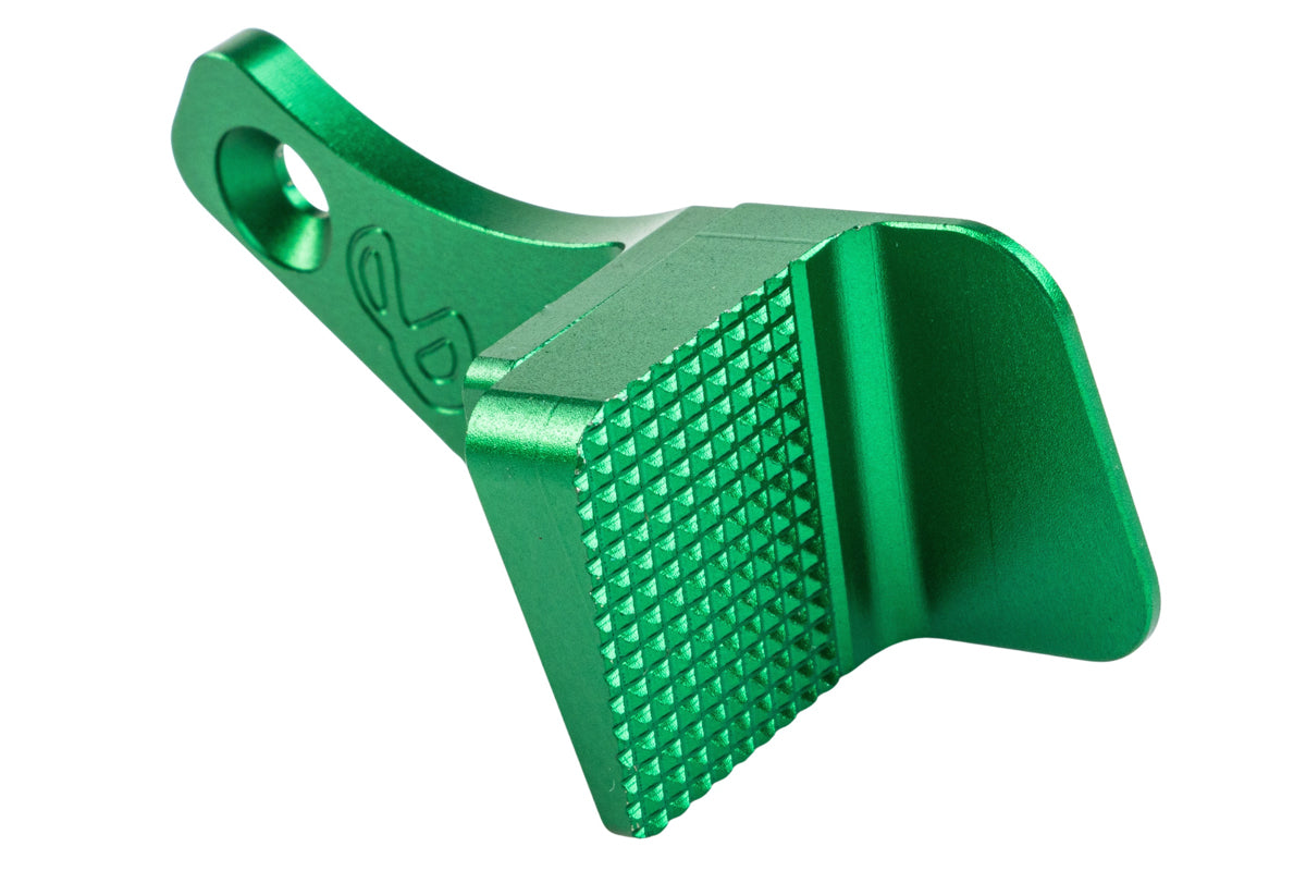 5KU Infinity Optic Mount with Thumb Rest For Tokyo Marui Hi Capa GBB (M4 & M3 Screws/ Green)