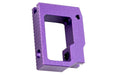 5KU Aluminum Long Flat Adjustable Trigger For Tokyo Marui Hi Capa GBB Airsoft (Purple)