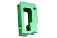 5KU Aluminum Short Flat Adjustable Trigger For Tokyo Marui Hi Capa GBB Airsoft (Green)
