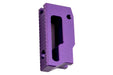 5KU Aluminum Extra Short Flat Adjustable Trigger For Tokyo Marui Hi Capa GBB Airsoft (Purple)