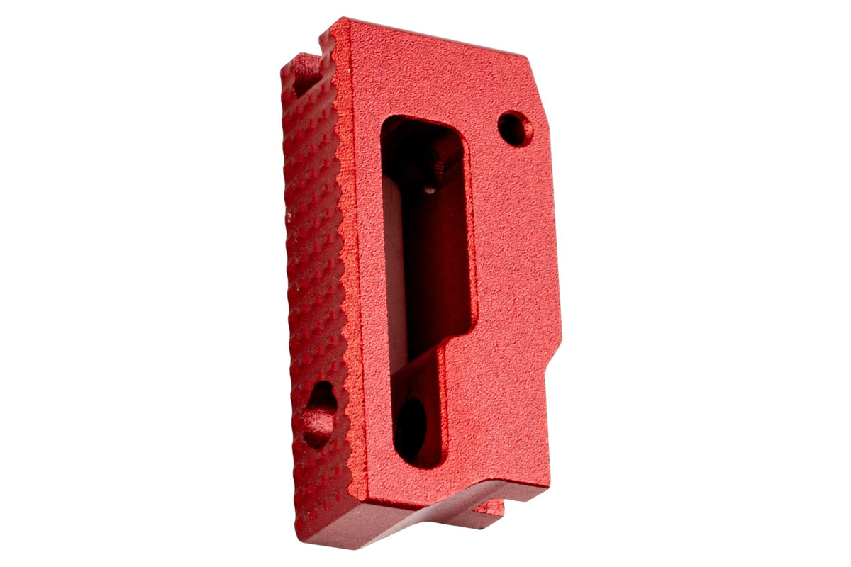 5KU Aluminum Extra Short Flat Adjustable Trigger For Tokyo Marui Hi Capa GBB Airsoft (Red)
