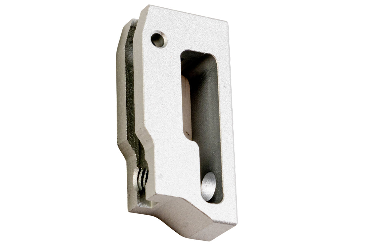 5KU Aluminum Extra Short Flat Adjustable Trigger For Tokyo Marui Hi Capa GBB Airsoft (Silver)