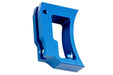 5KU Aluminum Extra Long Curved Adjustable Trigger For Tokyo Marui Hi Capa GBB Airsoft (Blue)