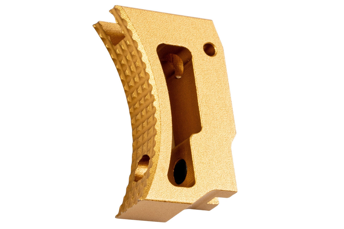 5KU Aluminum Medium Adjustable Trigger For Tokyo Marui Hi Capa GBB Airsoft (Gold)