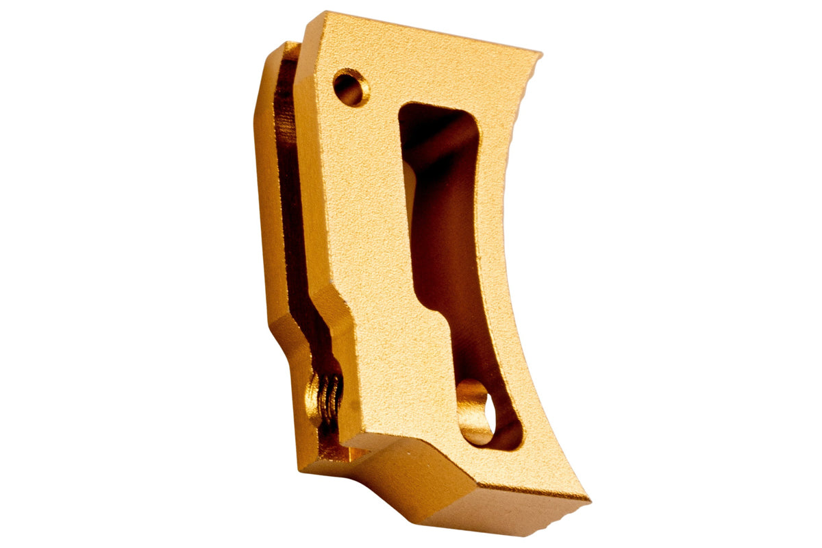 5KU Aluminum Medium Adjustable Trigger For Tokyo Marui Hi Capa GBB Airsoft (Gold)