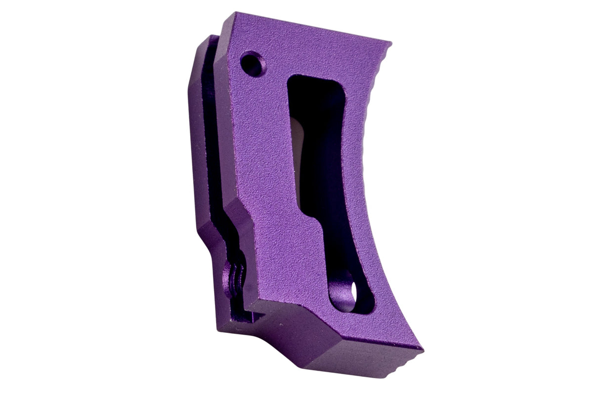5KU Aluminum Medium Adjustable Trigger For Tokyo Marui Hi Capa GBB Airsoft (Purple)
