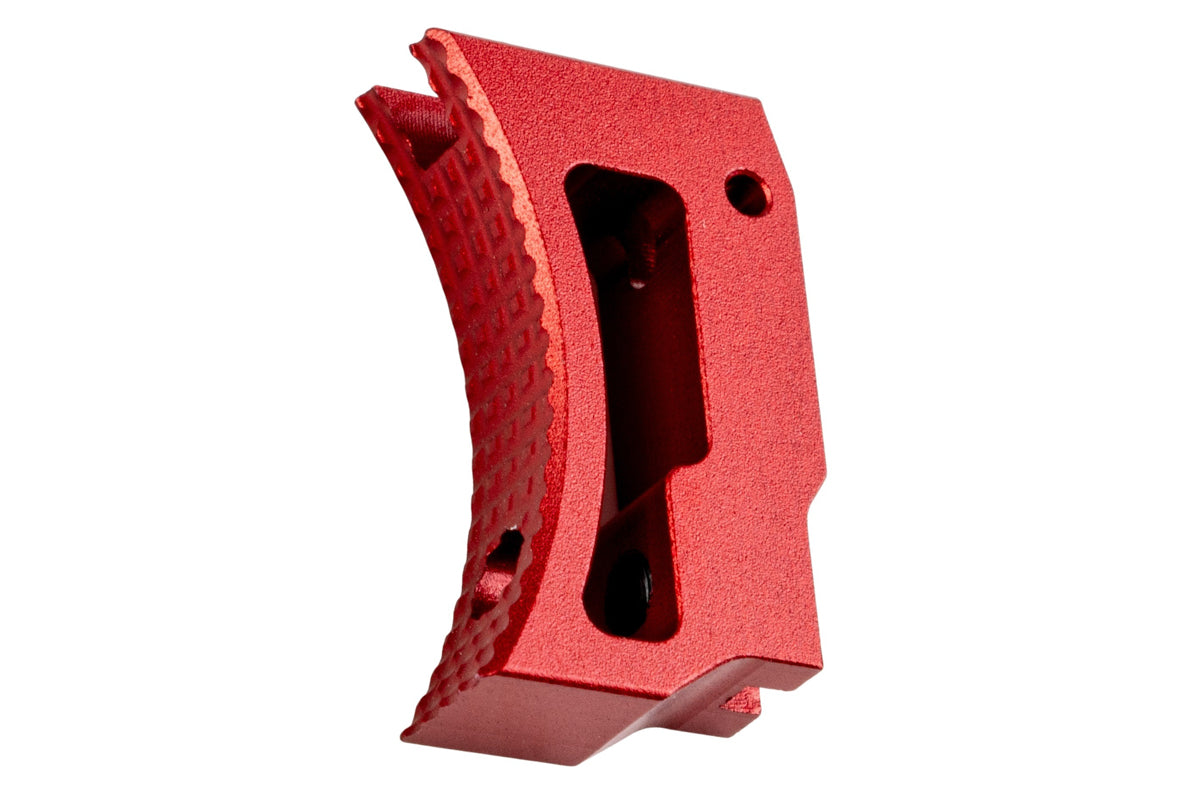 5KU Aluminum Medium Adjustable Trigger For Tokyo Marui Hi Capa GBB Airsoft (Red)