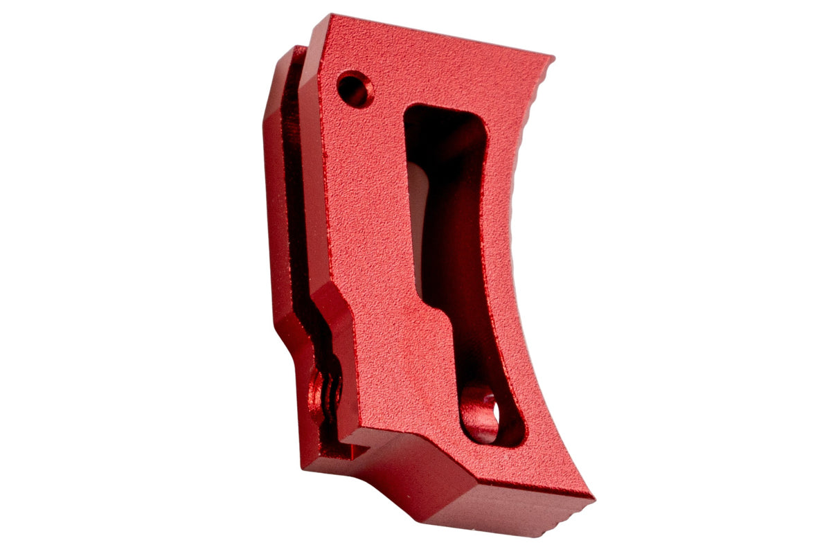 5KU Aluminum Medium Adjustable Trigger For Tokyo Marui Hi Capa GBB Airsoft (Red)