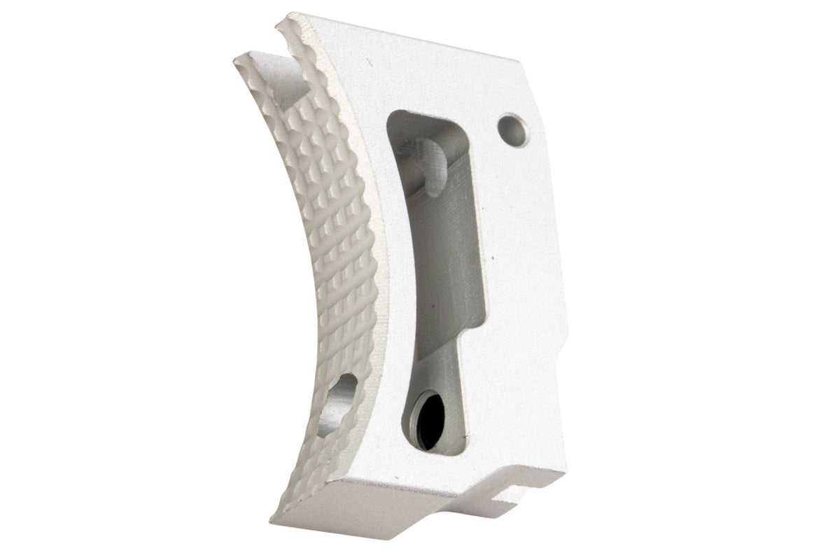 5KU Aluminum Medium Adjustable Trigger For Tokyo Marui Hi Capa GBB Airsoft (Silver)