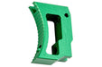 5KU Aluminum Short Curved Adjustable Trigger For Tokyo Marui Hi Capa GBB Airsoft (Green)