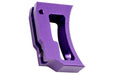 5KU Aluminum Short Curved Adjustable Trigger For Tokyo Marui Hi Capa GBB Airsoft (Purple)