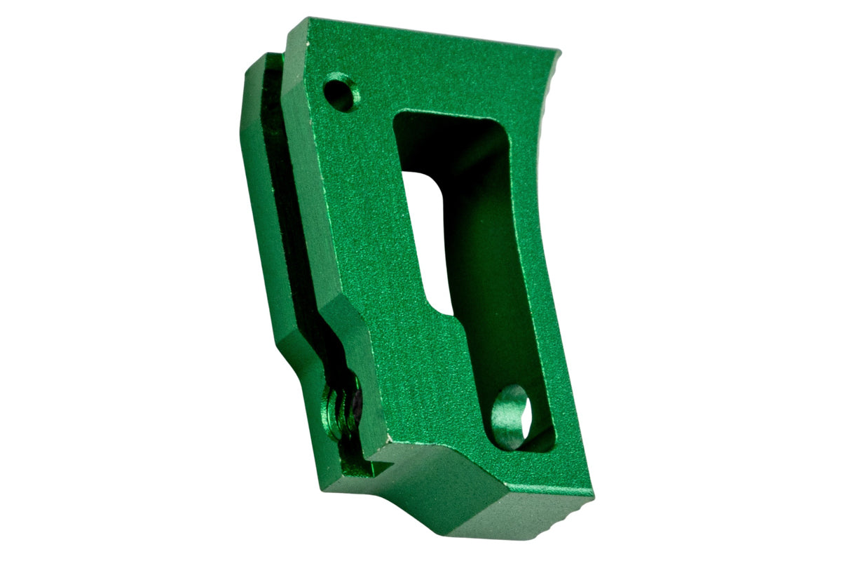 5KU Aluminum Enos Adjustable Trigger For Tokyo Marui Hi Capa GBB Airsoft (Green)
