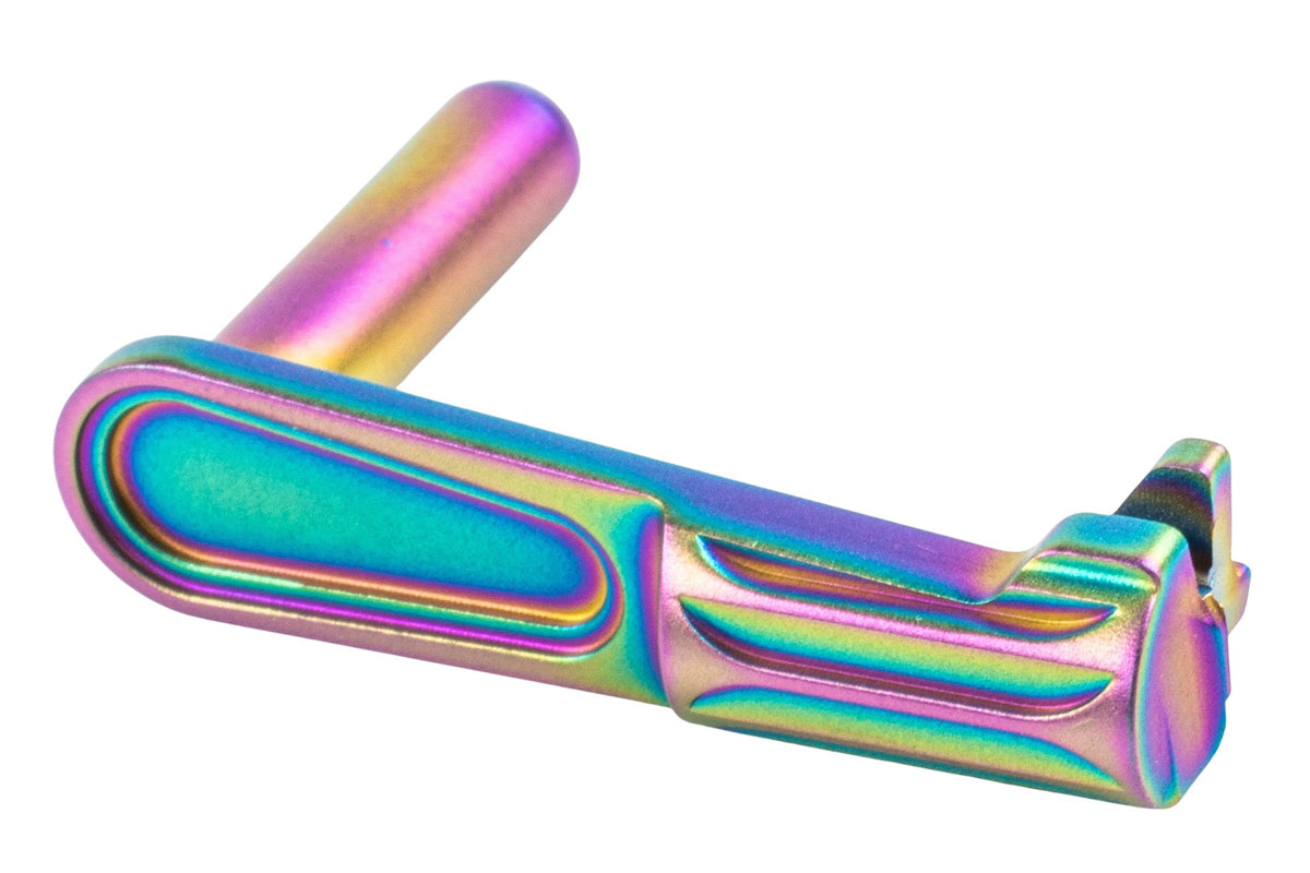 5KU Stainless Steel Slide Stop for Tokyo Marui Hi Capa GBB Airsoft (Type 8/ Rainbow)
