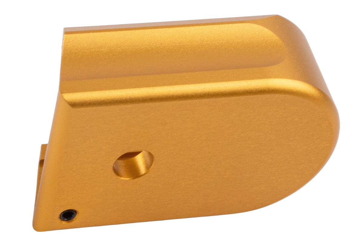 5KU Aluminum Magazine Base For KJ Shadow 2 GBB Airsoft (Gold/ Type 1)