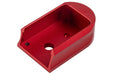 5KU Aluminum Magazine Base For KJ Shadow 2 GBB Airsoft (Red/ Type 1)