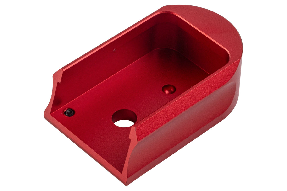5KU Aluminum Magazine Base For KJ Shadow 2 GBB Airsoft (Red/ Type 1)