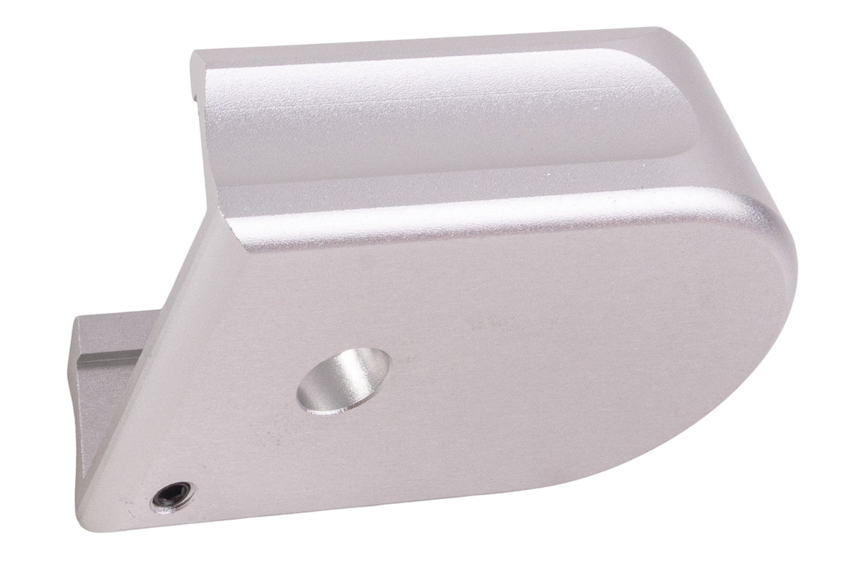 5KU Aluminum Magazine Base For KJ Shadow 2 GBB Airsoft (Silver/ Type 1)