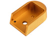 5KU Aluminum Magazine Base For KJ Shadow 2 GBB Airsoft (Type 2/ Gold)