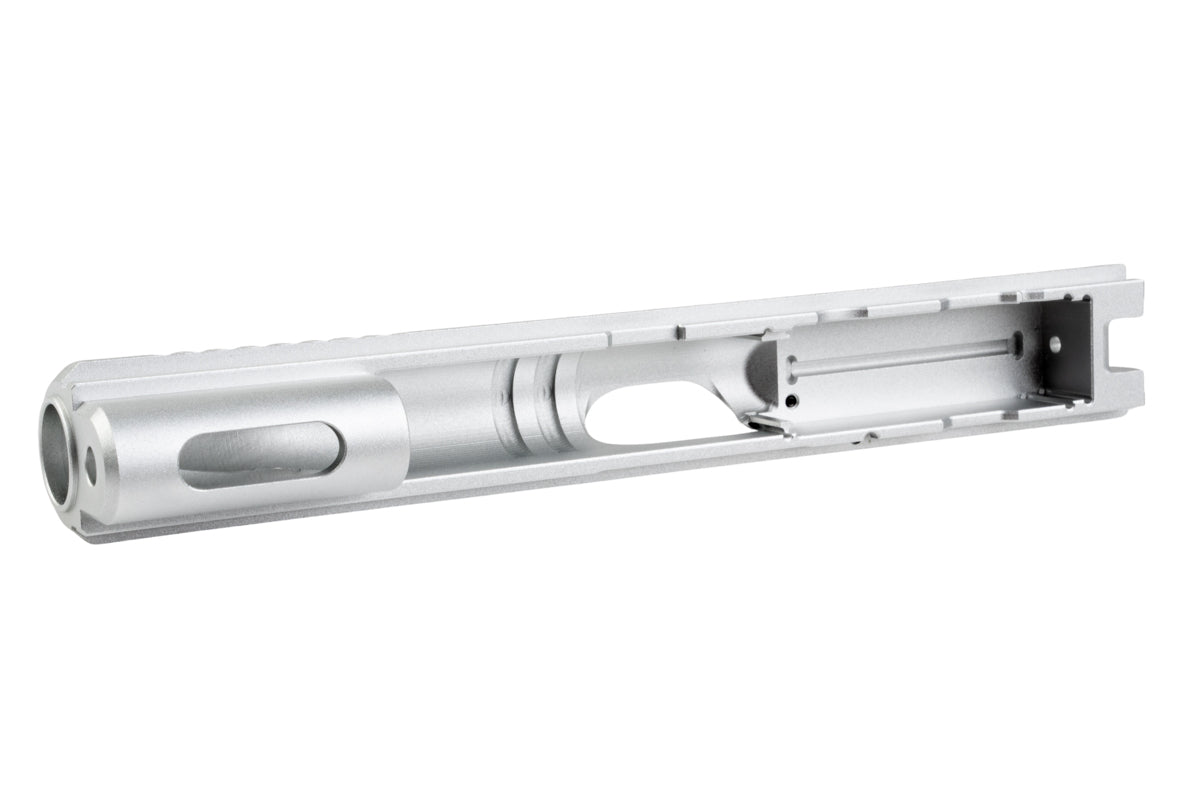 5KU Aluminum Slide Kit For KJ ASG CZ Shadow 2 GBB Airsoft Pistol (Silver)
