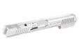 5KU CNC Aluminum Optic Ready Slide w/ RMR Mount Plate For KJ CZ Shadow 2 Orange GBB Airsoft (Silver)