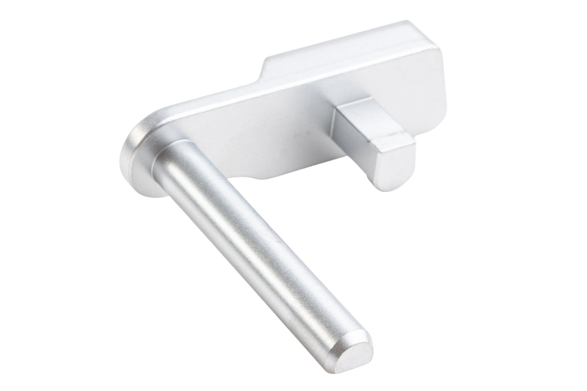 5KU Slide Stop For KJ Shadow 2/ TS2 GBB Airsoft (Type 1/ Silver)