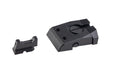 5KU CNC Aluminum Fiber Sight Set For KJ CZ Shadow 2 GBB Airsoft