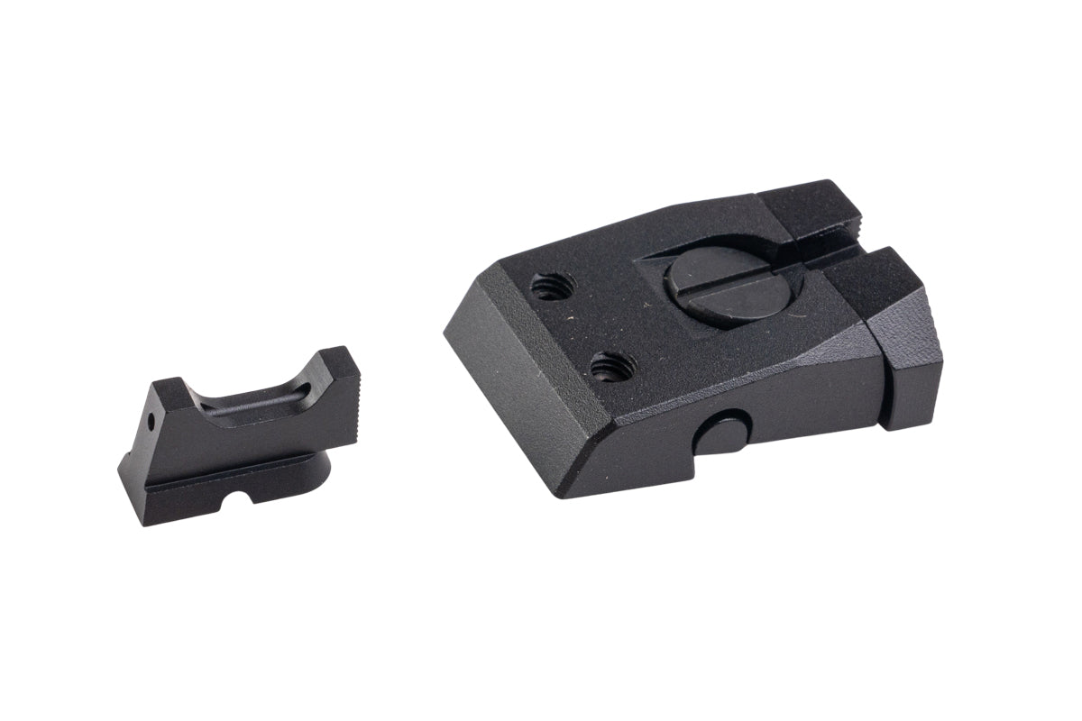 5KU CNC Aluminum Fiber Sight Set For KJ CZ Shadow 2 GBB Airsoft