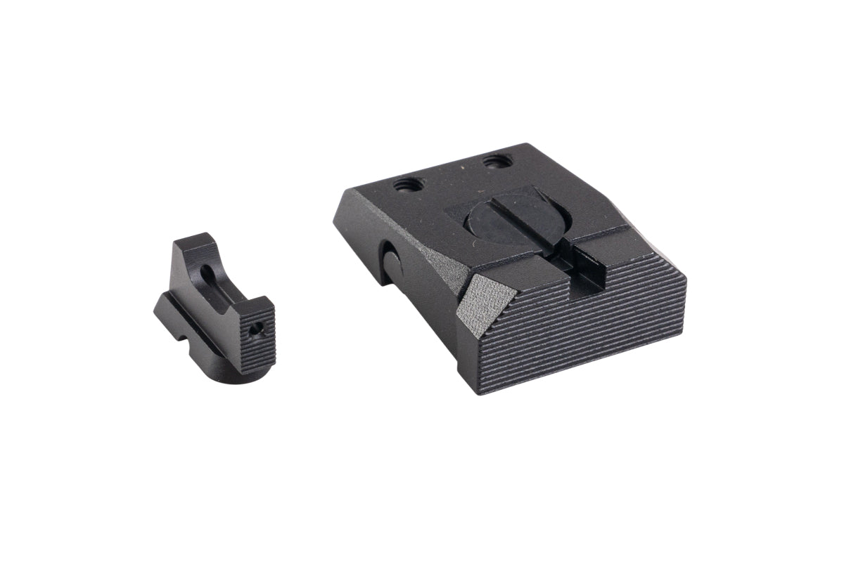 5KU CNC Aluminum Fiber Sight Set For KJ CZ Shadow 2 GBB Airsoft