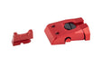 5KU CNC Aluminum Fiber Sight Set For KJ CZ Shadow 2 GBB Airsoft Pistol (Red)