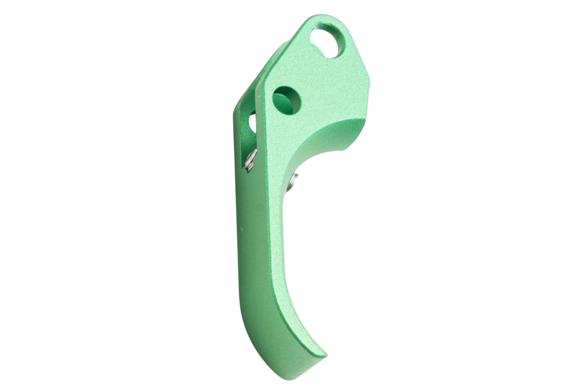 5KU Aluminum Type 3 Single Action Trigger For KJ Shadow 2/ TS2 GBB Airsoft Pistol (Green)