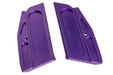 5KU CNC Aluminum Short Grip Panel and Magwell For KJ Works Shadow 2 GBB Airsoft (Purple)