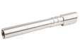 5KU Stainless Outer Barrel With Bushing For KJ Shadow 2 Orange GBB Airsoft Pistol (Silver)