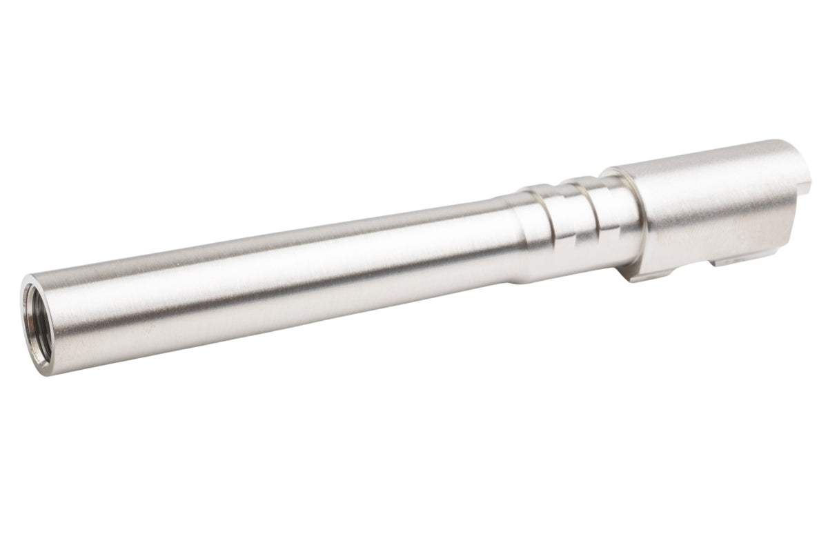 5KU Stainless Steel Outer Barrel For KJ Shadow 2 GBB Airsoft Pistol (Silver)